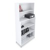 Union & Scale Essentials Laminate Bookcase, Five-Shelf, 35.8 x 14.9 x 72, White UN56974